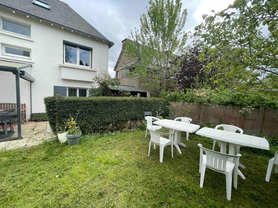 Maison Spacieuse Avec Jardin Et Salle De Sport Saint-Brieuc Exteriér fotografie