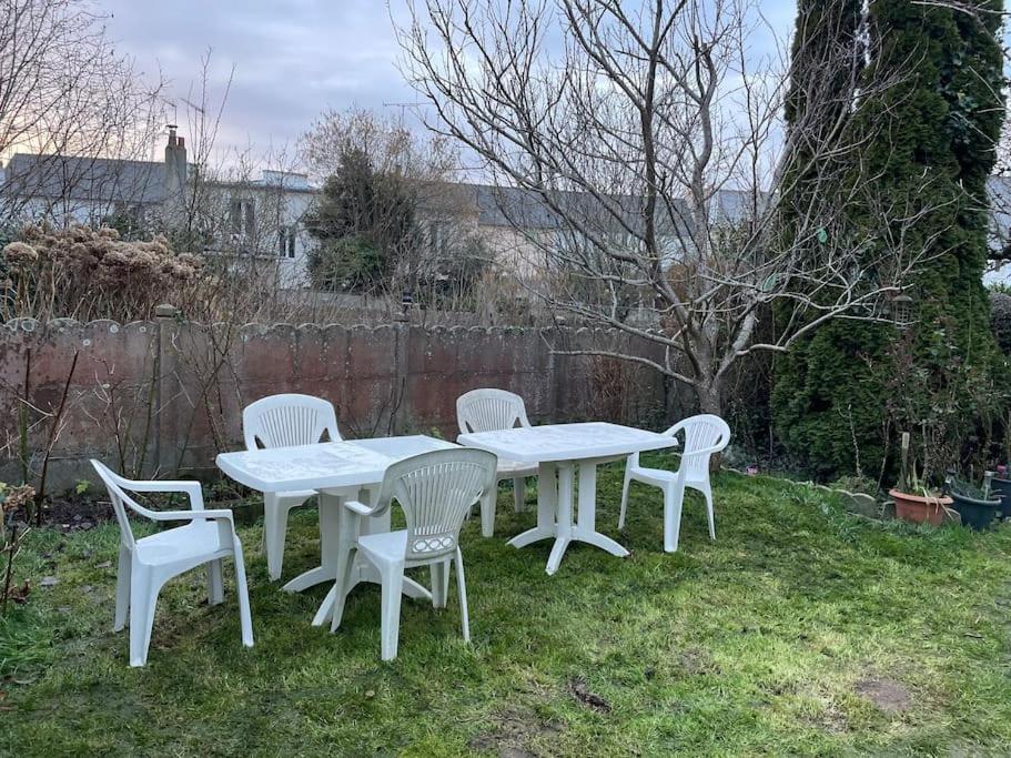 Maison Spacieuse Avec Jardin Et Salle De Sport Saint-Brieuc Exteriér fotografie